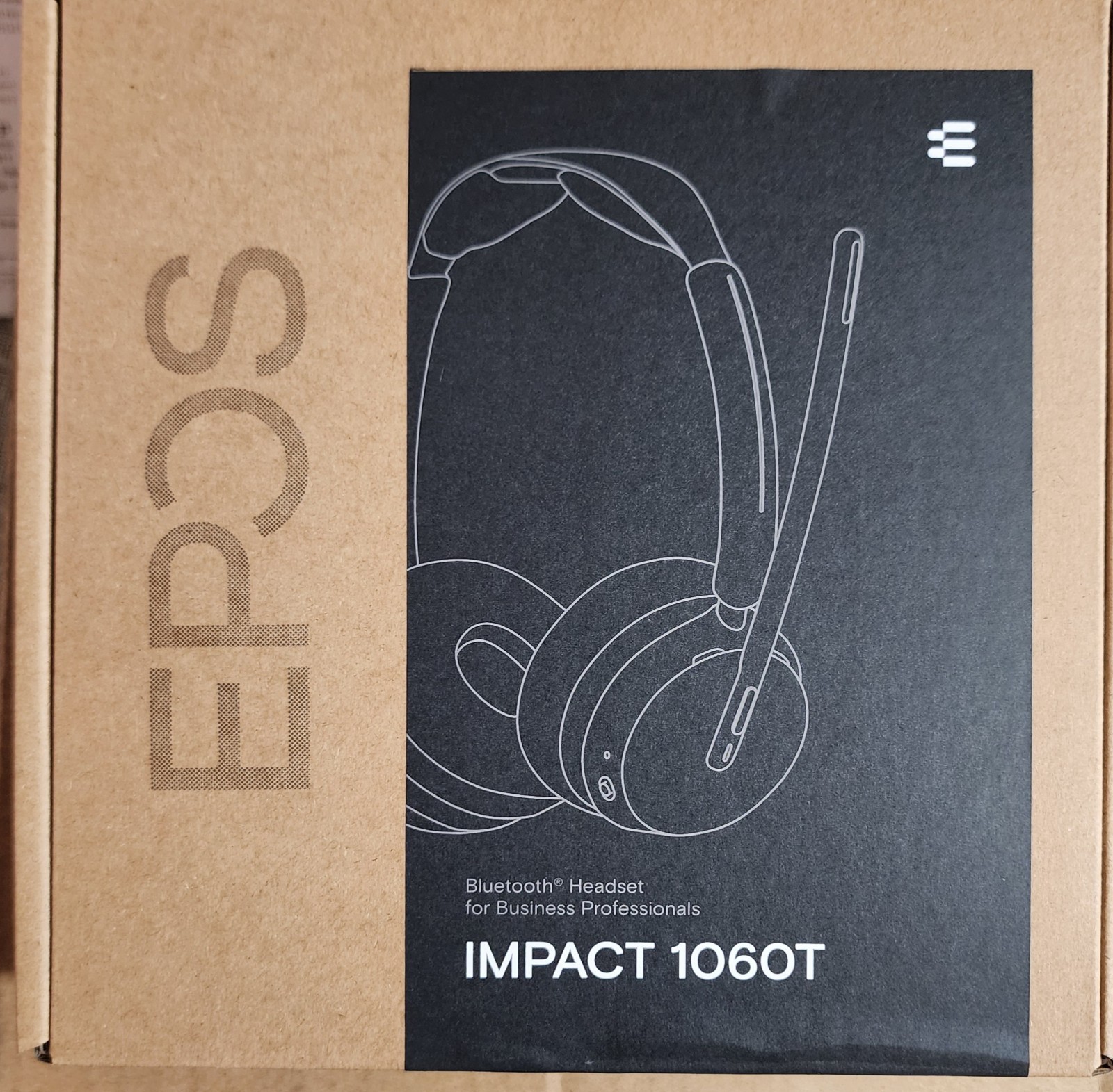 NEW EPOS IMPACT 1060T Wireless Bluetooth Stereo On-Ear Binaural Headset 1001136