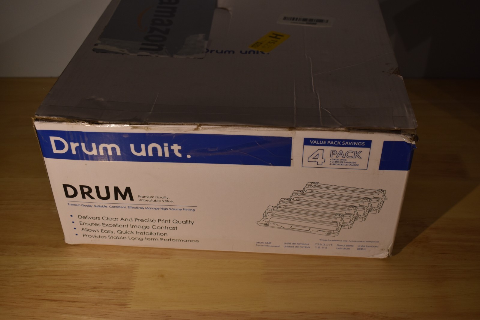 4 PK DR223 Drum Unit Compatible With Brother HL-L3270CDW MFC-L3770CDW TN227