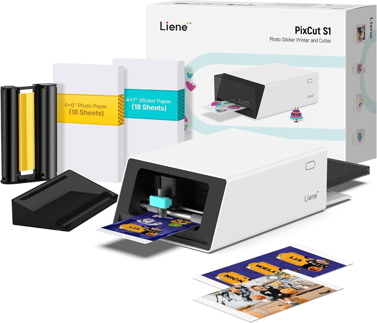 Liene PixCut S1 Color Sticker Printer & Cutting Machine