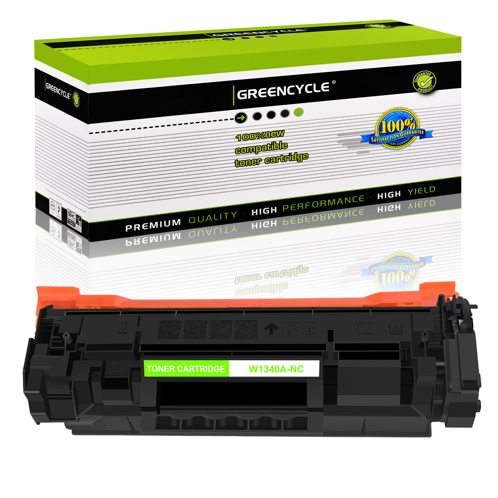 Greencycle W1340A 134A Toner for HP LaserJet M209dw MFP M234dw M234sdn No Chip