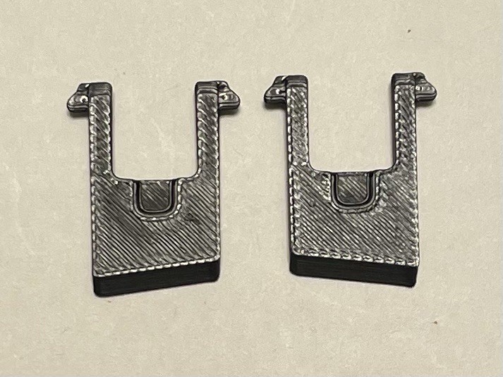 3D Printed Dell SK-2025 Keyboard Replacement Feet PETG - Pair of 2
