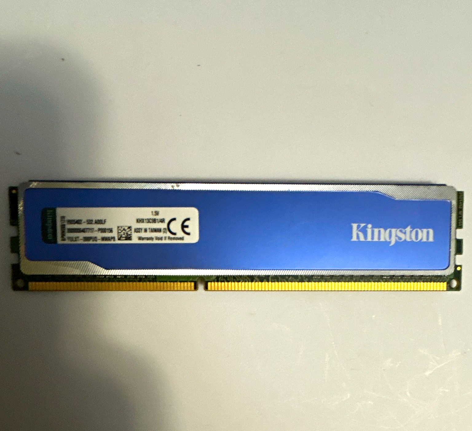 Kingston ValueRAM 4GB DDR3-1333 PC3-10600 240-Pin DIMM KVR1333D3N9/4G