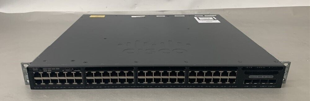 Cisco WS-C3650-48TD Rack Mountable 48 Port 4GB Ethernet Switch