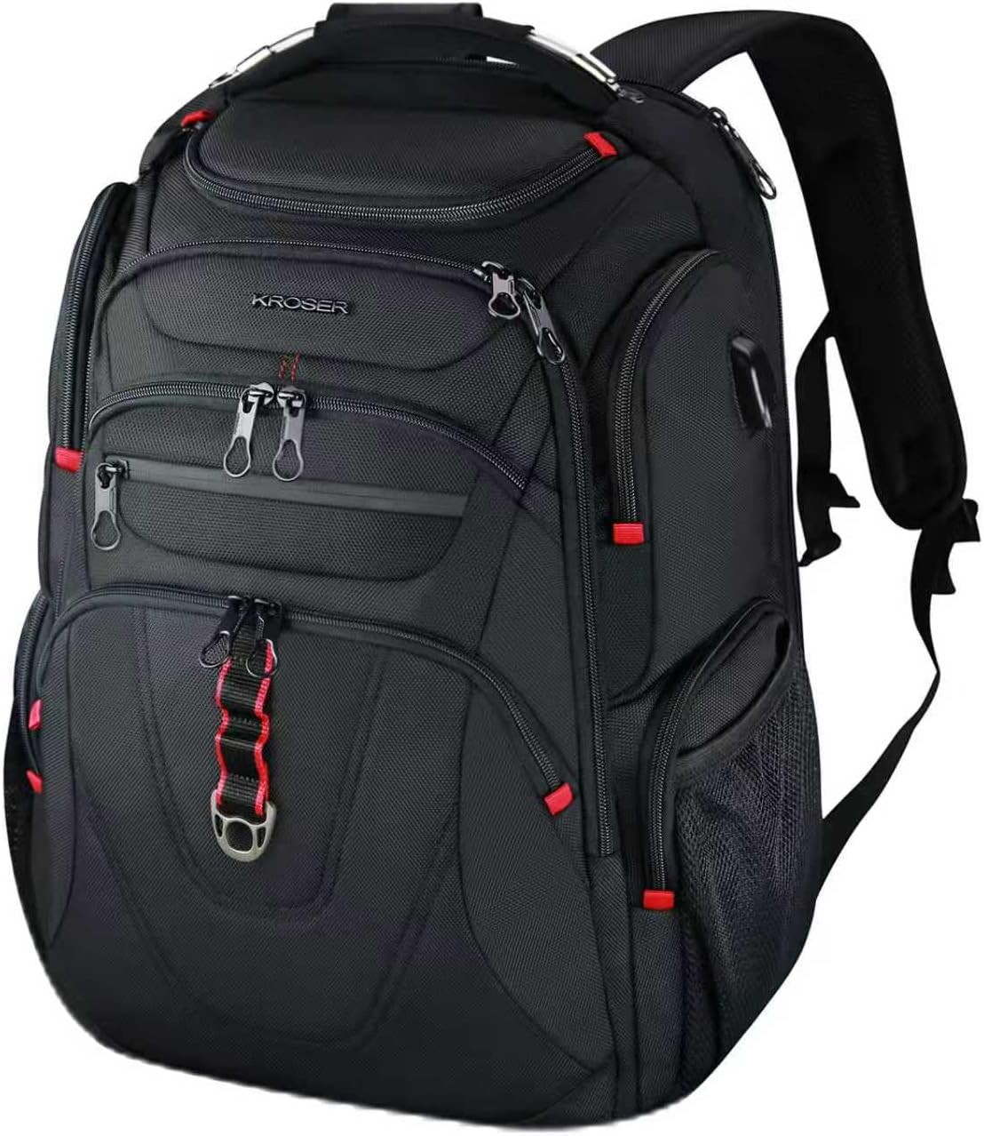 TSA Friendly Travel Laptop Backpack 17.3 Inch XL Computer Backpack Water-Repelle