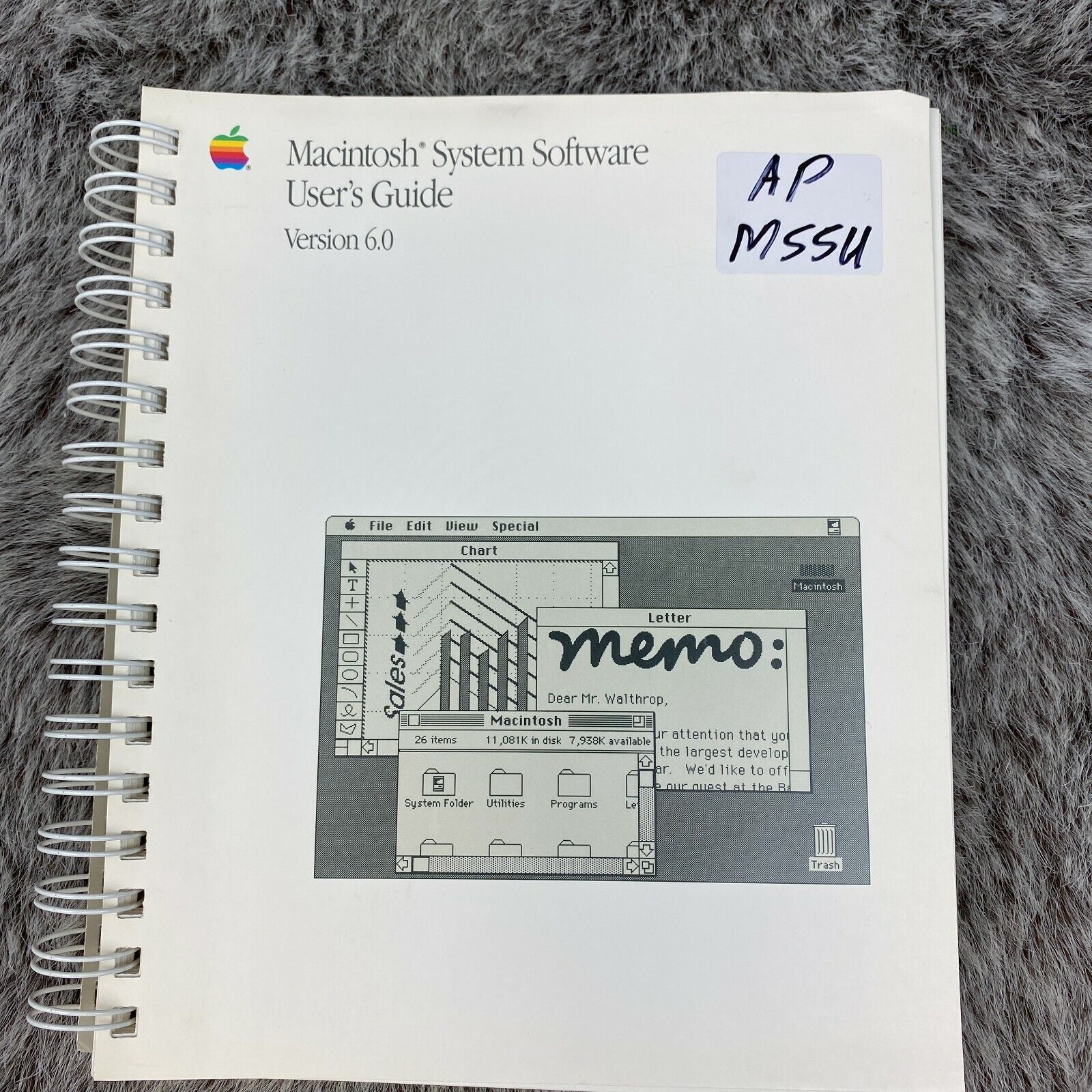 Apple Macintosh IICX  System Software User\'s Guide  Version 6.0 Original 1988