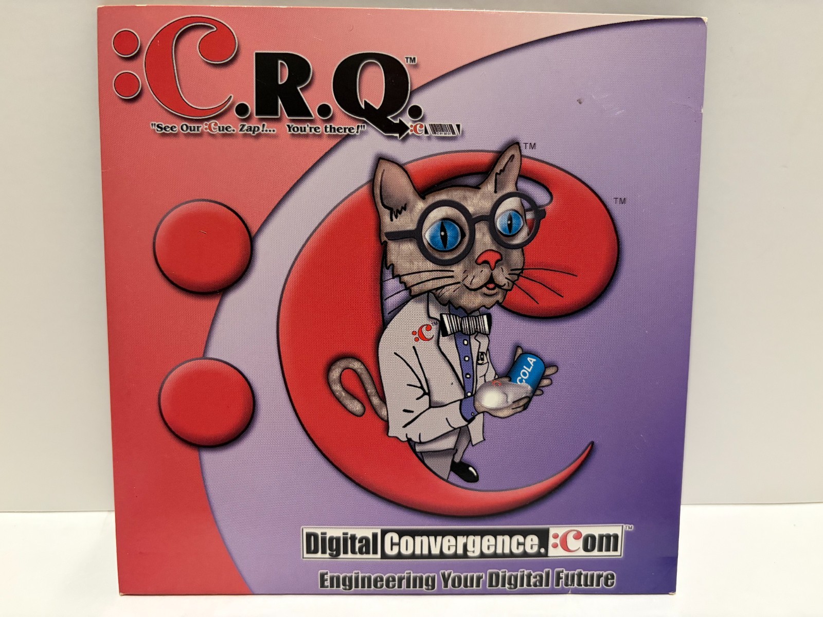 C.R.Q. Digital Convergence Digitial Future 2000 PC Computer Program Software