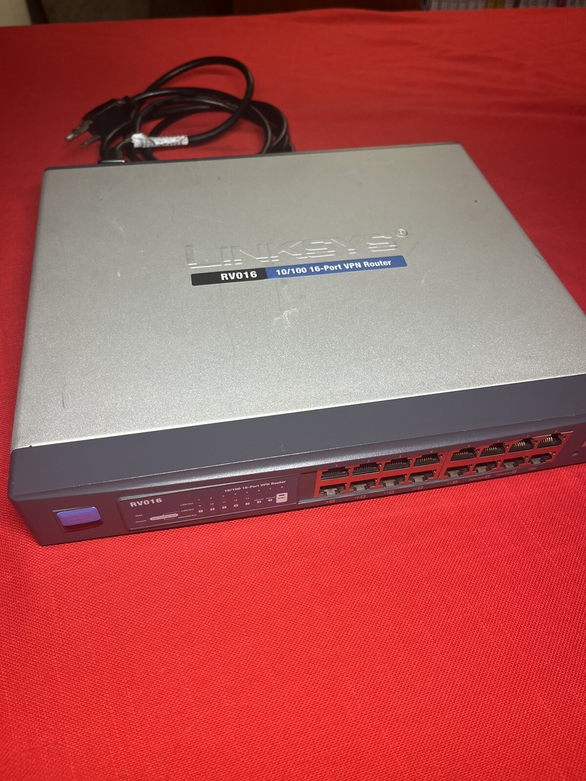 Cisco Linksys RV016 16 Port 10/100 Dual WAN VPN Wired Router