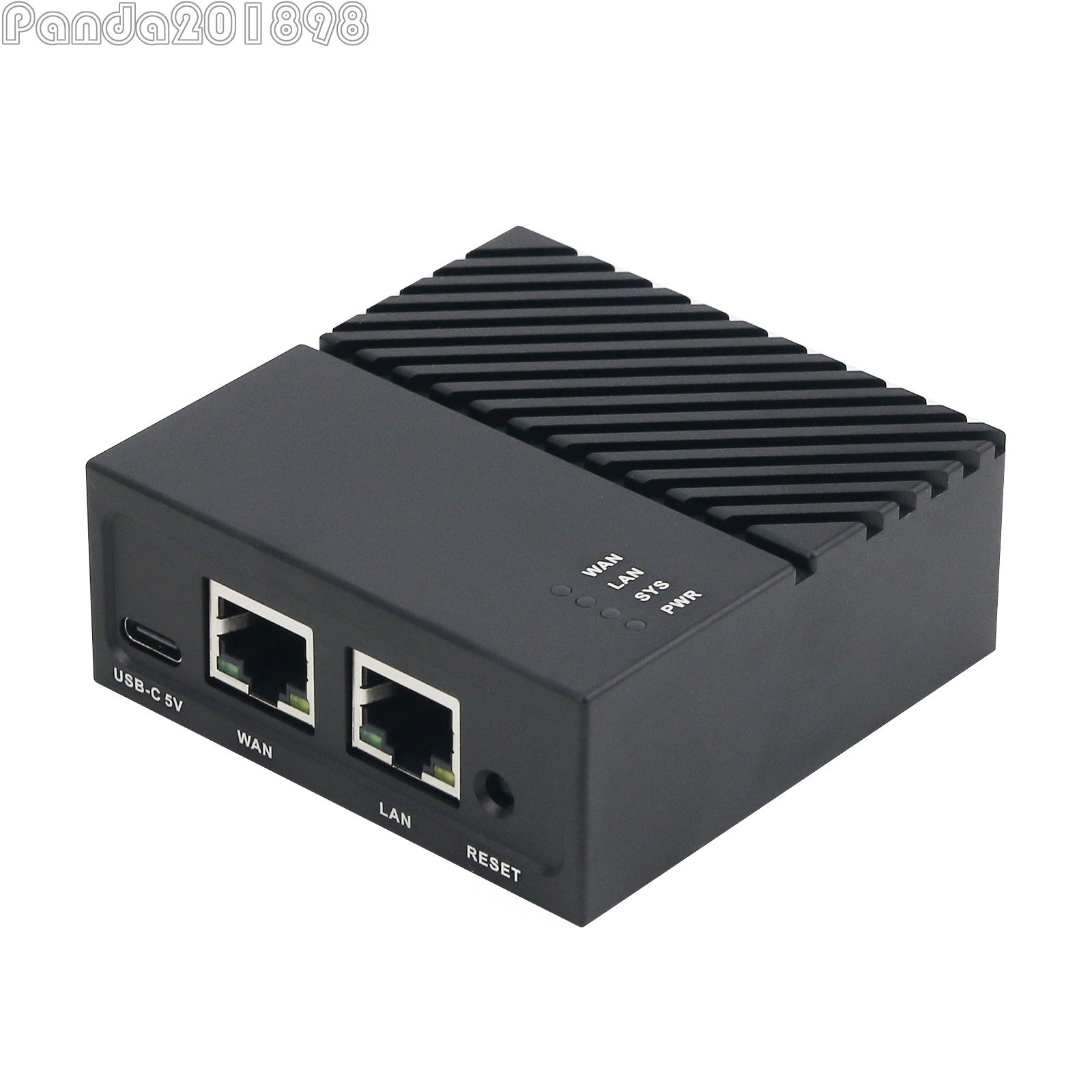 NanoPi R4S Mini Router 4GB Memory Metal Shell RK3399 Two Gigabit Ethernet Port