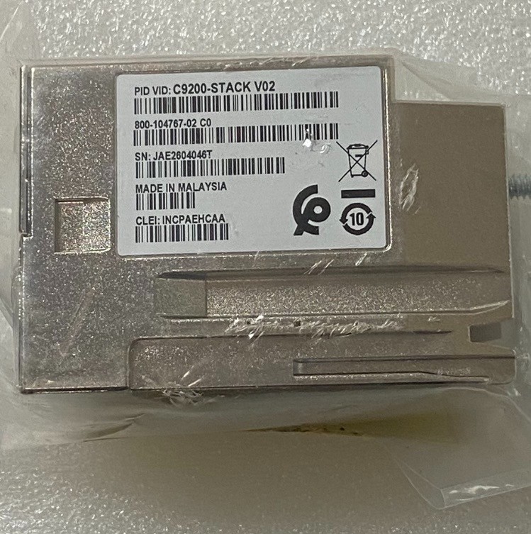 Cisco C9200-STACK V02 Catalyst 9200 Module 800-104767-02 E0 New 