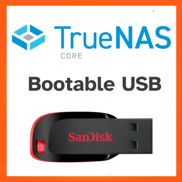 TrueNAS Core Bootable USB | Home NAS Server OS | FreeNAS Successor