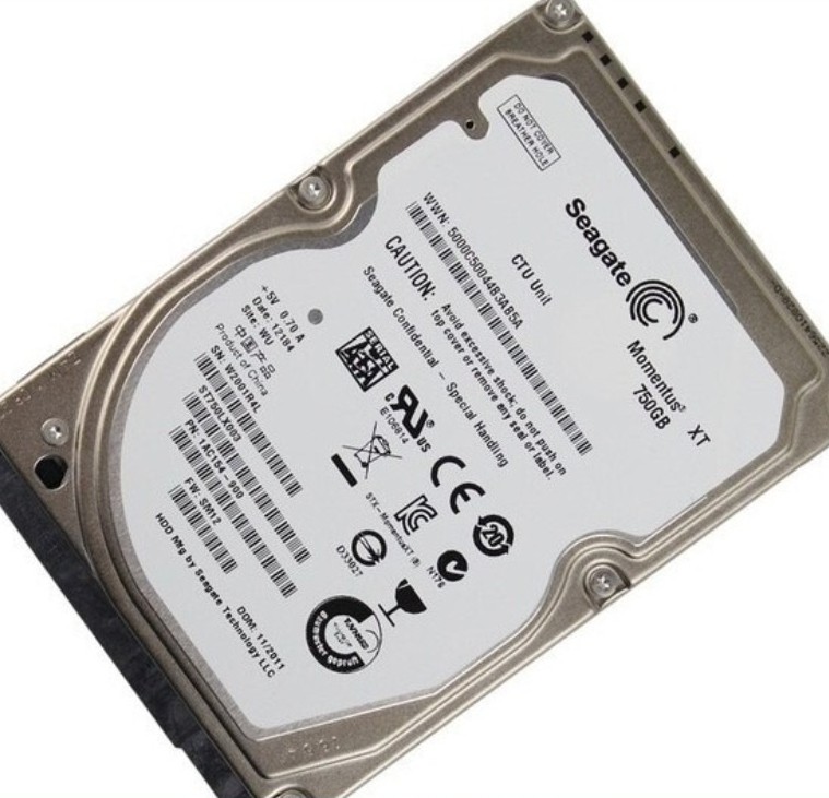 ST750LX003 Seagate Momentus XT 750GB 7200 RPM SATA 2.5" Laptop SSHD Hybrid Drive