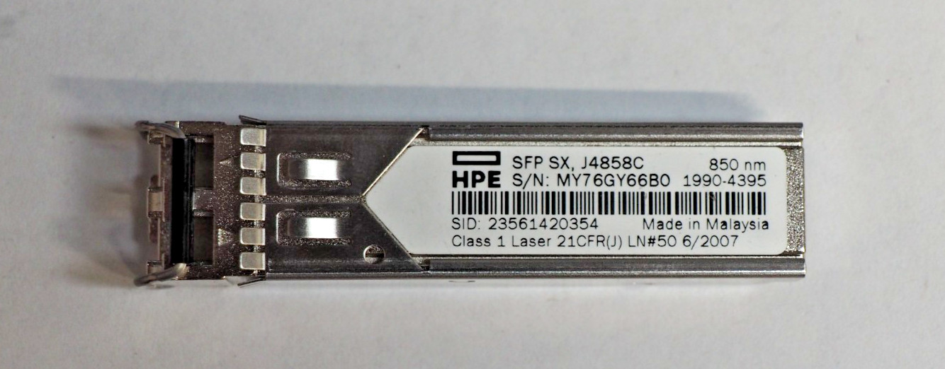 HPE J4859C ProCurve X121 1000BASE-LX 1310nm 10km SFP Optical Transceiver