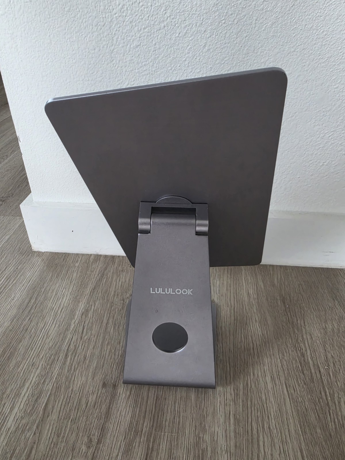 LULULOOK Adjustable Desktop Tablet Stand Holder Metal/Aluminum Gray