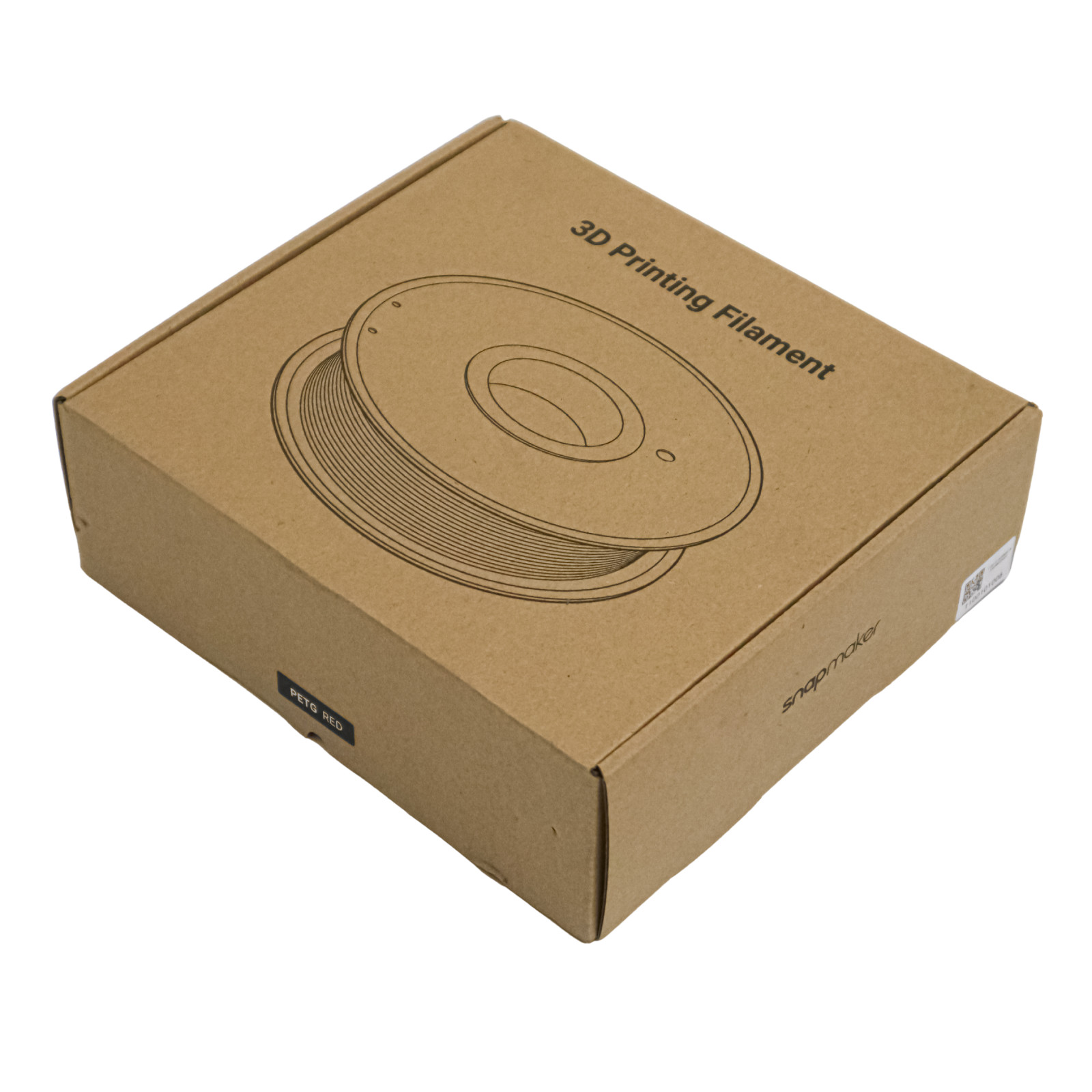 Snapmaker 3D Printing Filament PETG Red New Open Box