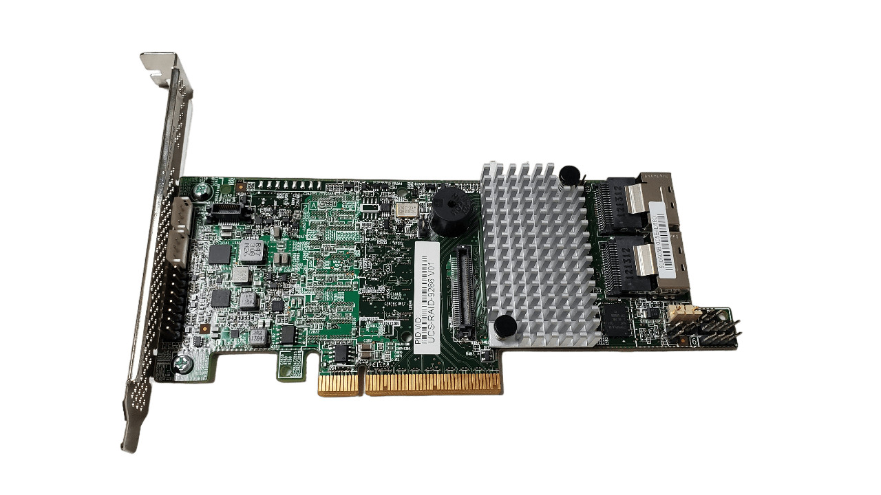 Cisco / LSI 9266-8i Mega Raid Controller UCS-RAID-9266 V01 Full Height Bracket