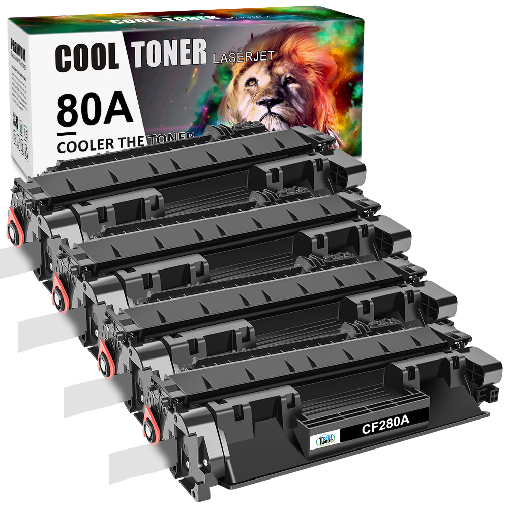 1-10PK CF280A 80A Toner For HP LaserJet Pro 400 M401n M401dn MFP M425dw Lot