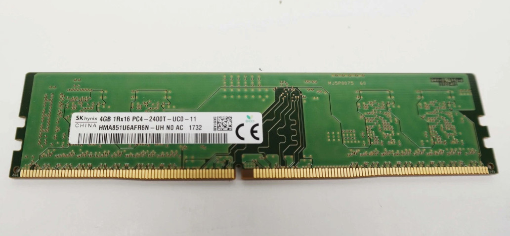 SK Hynix 4GB DDR4 PC4-2400T Desktop RAM Memory HMA851U6AFR6N-UH