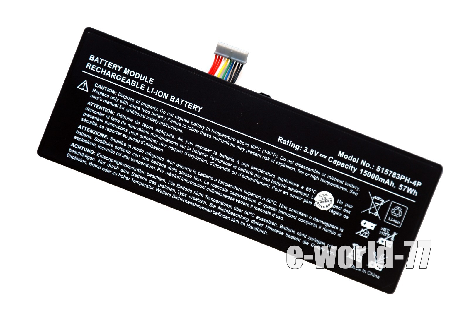 New Original 515783PH-4P Battery for Autel MaxiCOM MK908 MK908P MaxiSys Pro