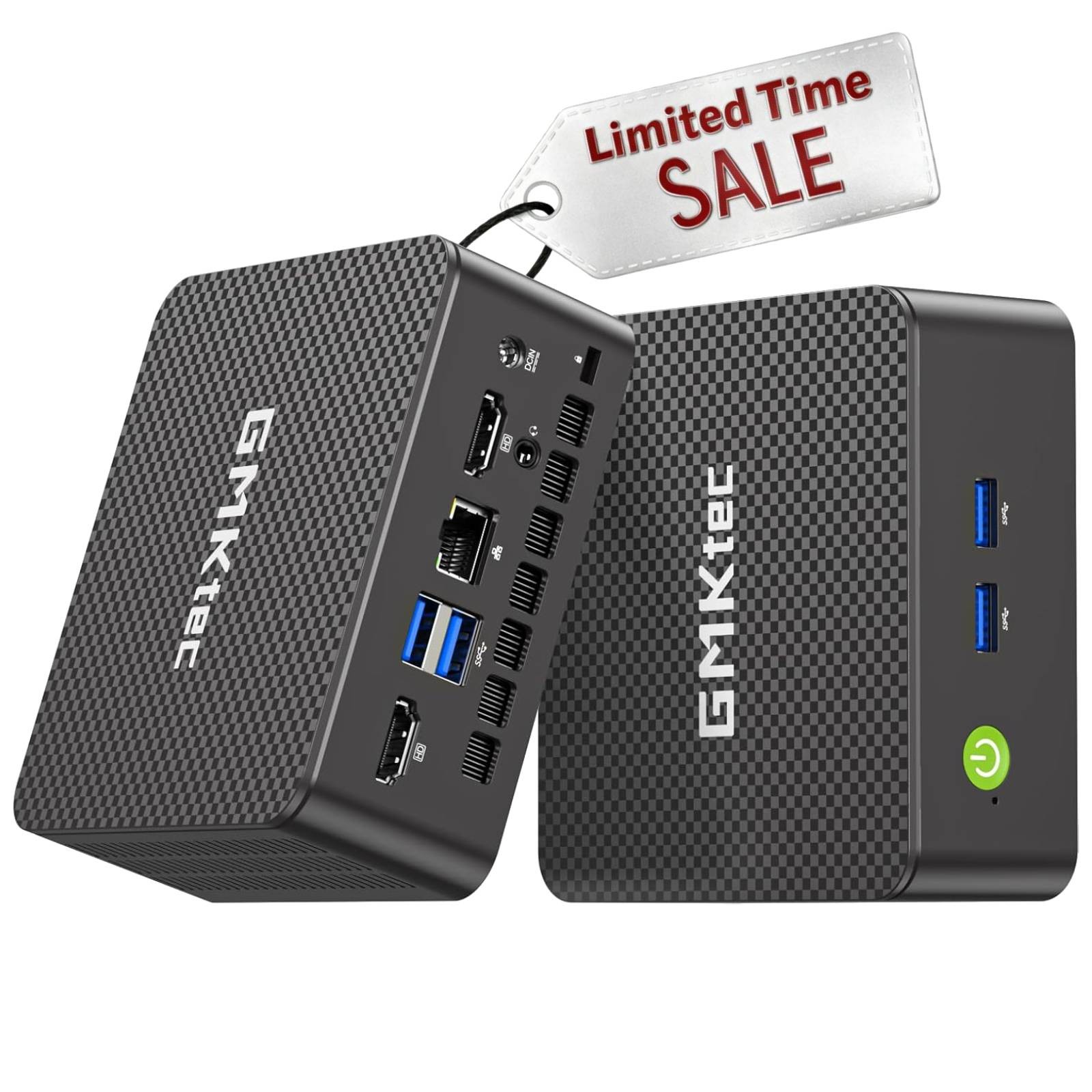 GMKtec G3 Pro Mini PC Intel i3-10110U 16GB RAM 512GB SSD Office Desktop Computer