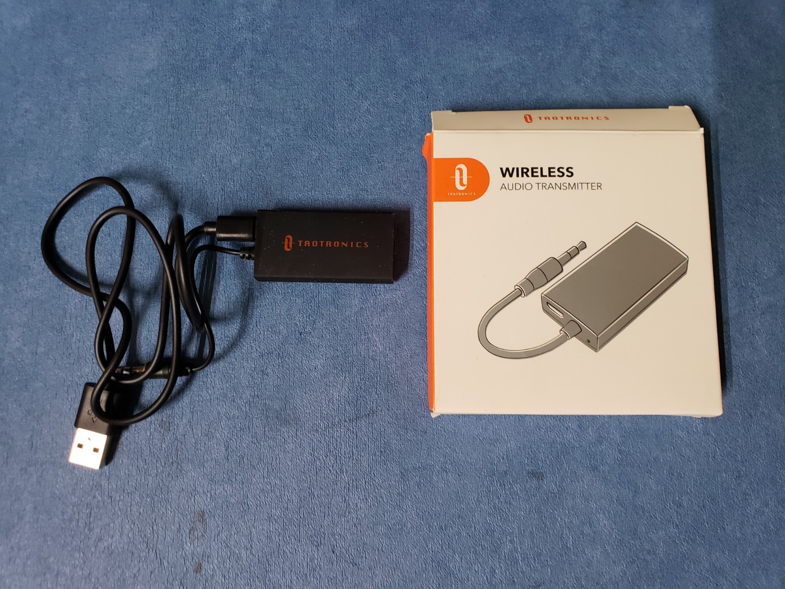 TaoTronics TT-BA01 Wireless Stereo Audio Transmitter 3.5mm