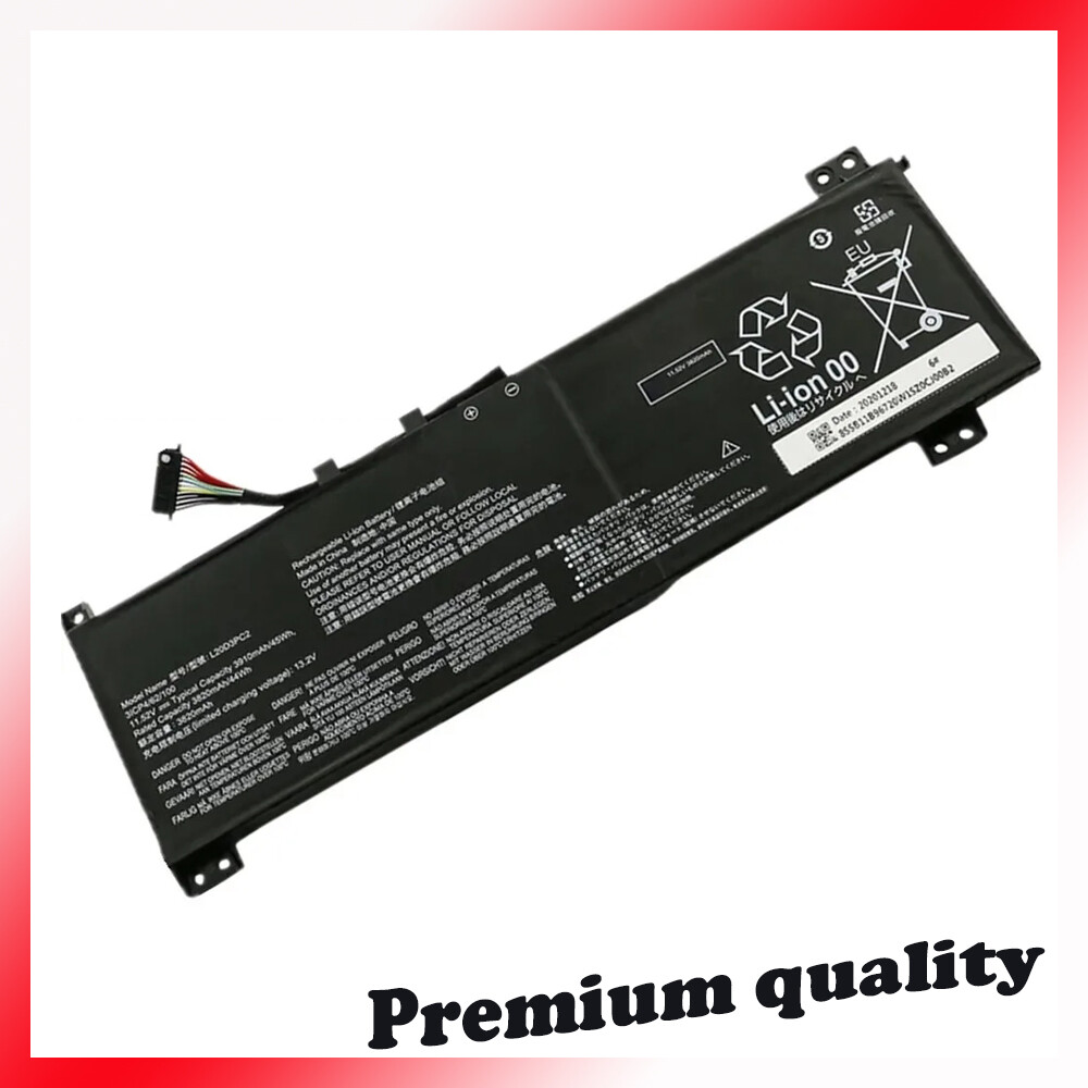 L20C3PC2 L20M3PC2 Battery for Lenovo IdeaPad Gaming 3-15ACH6 3-15IHU6 Series NEW