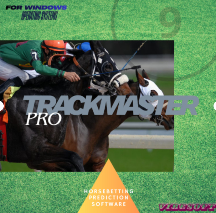 TrackMaster Pro Horse Racing Handicapping Prediction Software - USB