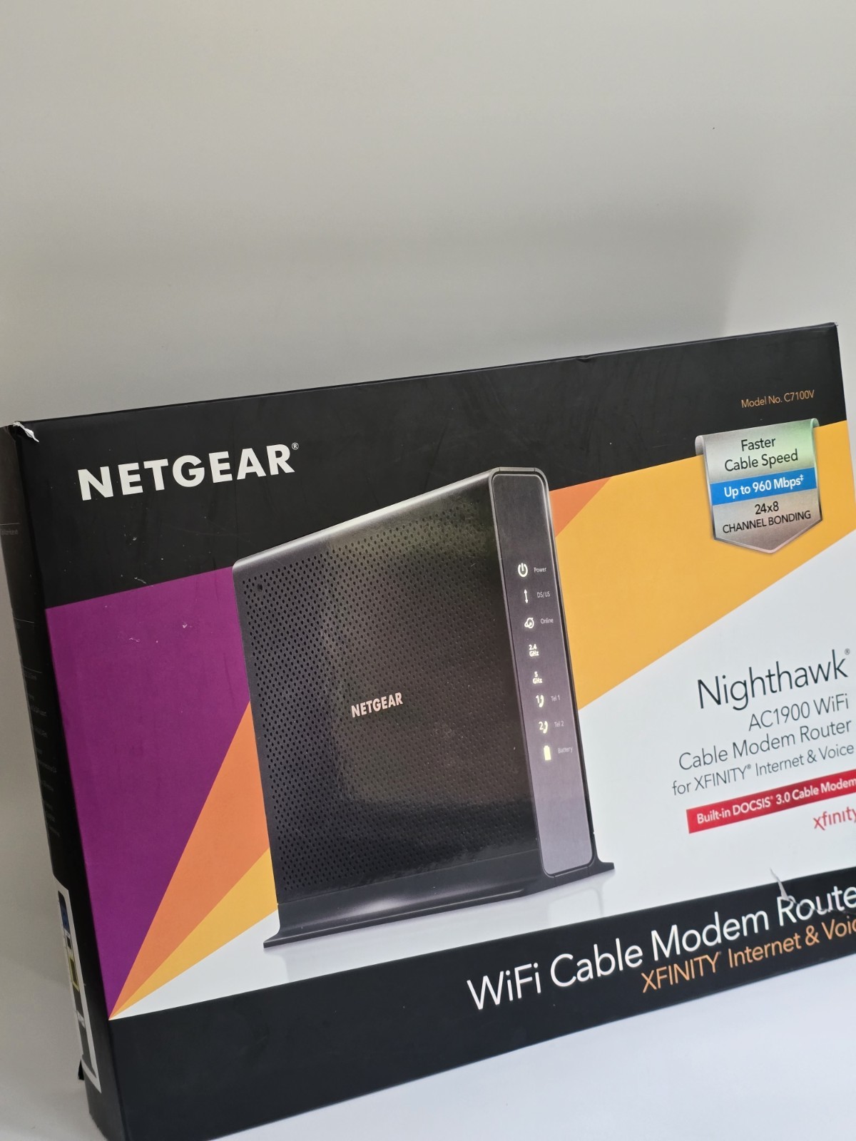 Netgear Nighthawk WiFi Range Extender AC1900 EX7000-100NAS - NEW