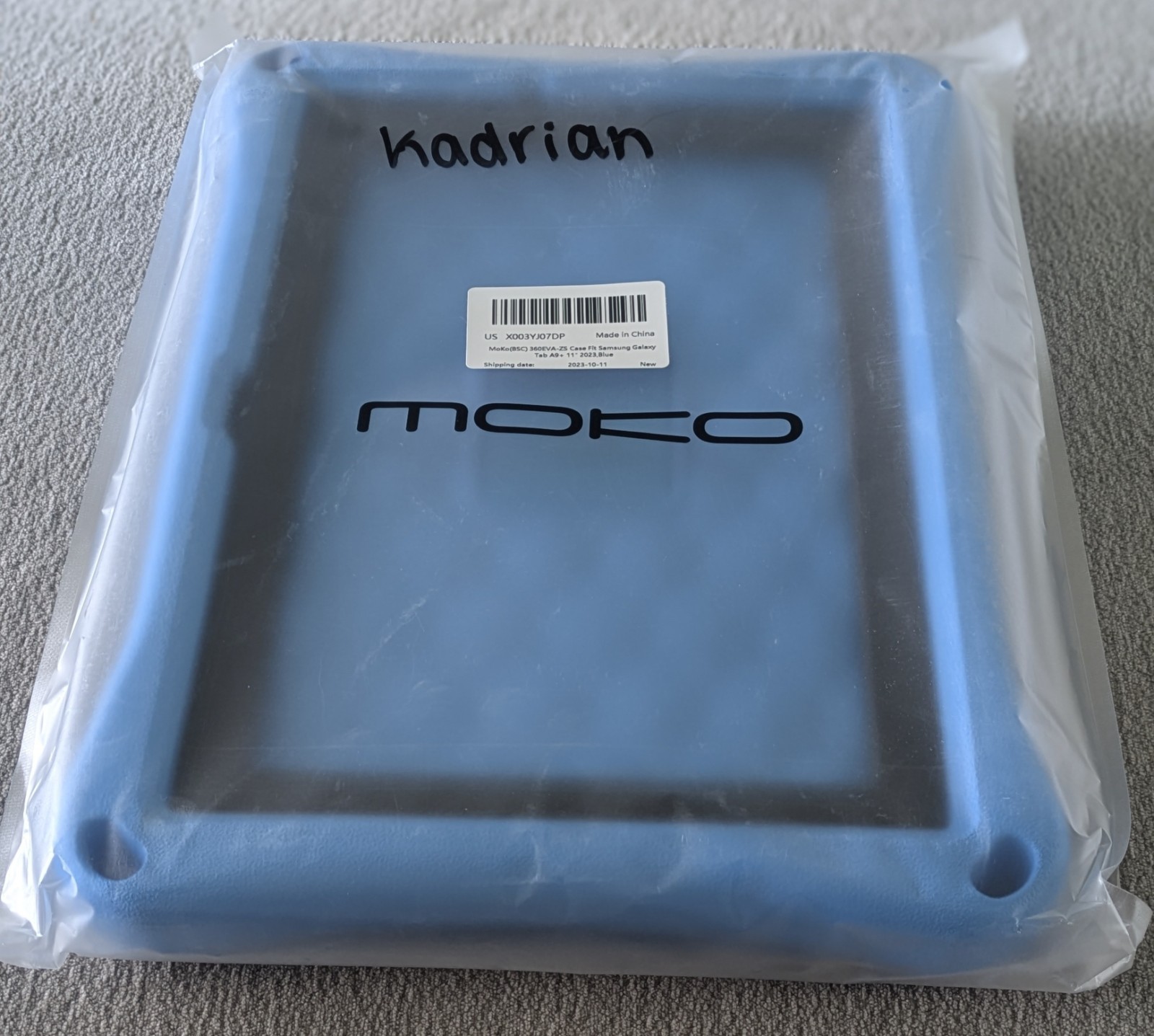 Moko Case for Galaxy Tab A9+ 11 Inch Blue