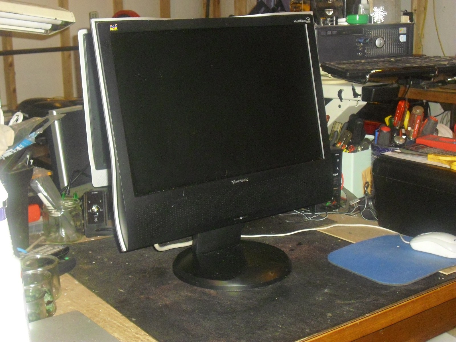 Viewsonic VG2030wm 20" Monitor, Tested Good