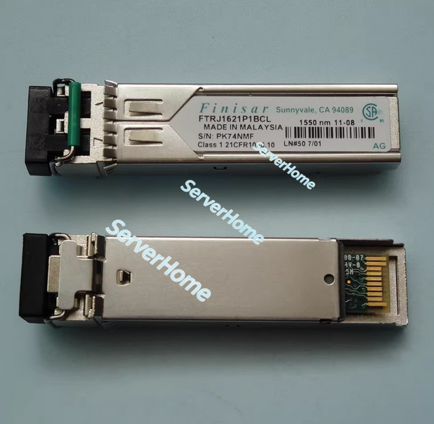 1Pcs Finisar FTRJ1621P1BCL 2G 80km Single-Mode SFP Transceiver Original