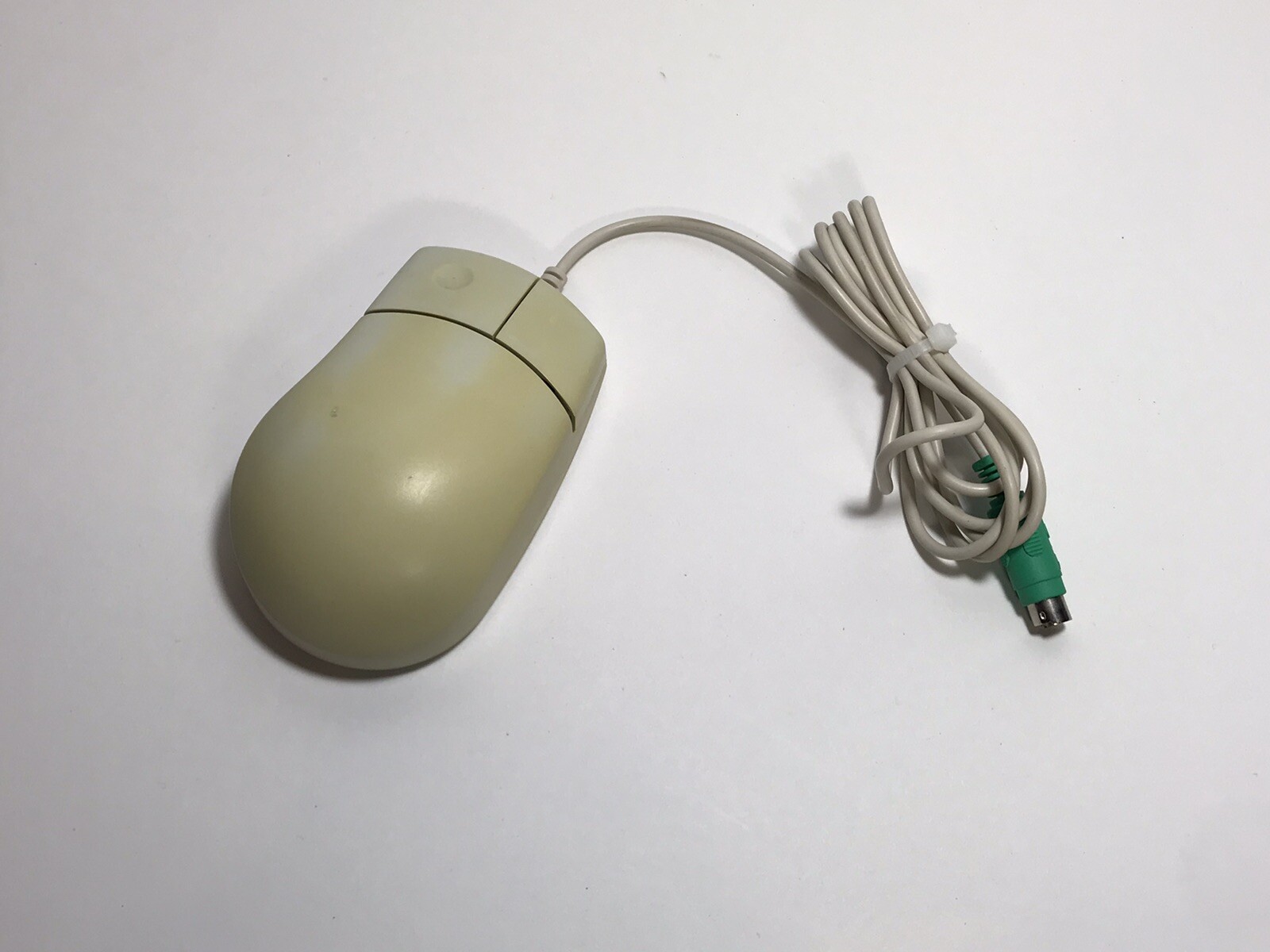 Vtg AOpen (EZMouse) Desktop Computer 2-Button Mechanical Mouse - Ps2 