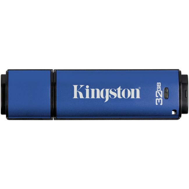 Kingston DataTraveler Vault Privacy 32GB USB Flash Drive with AES - DTVP30/32GB