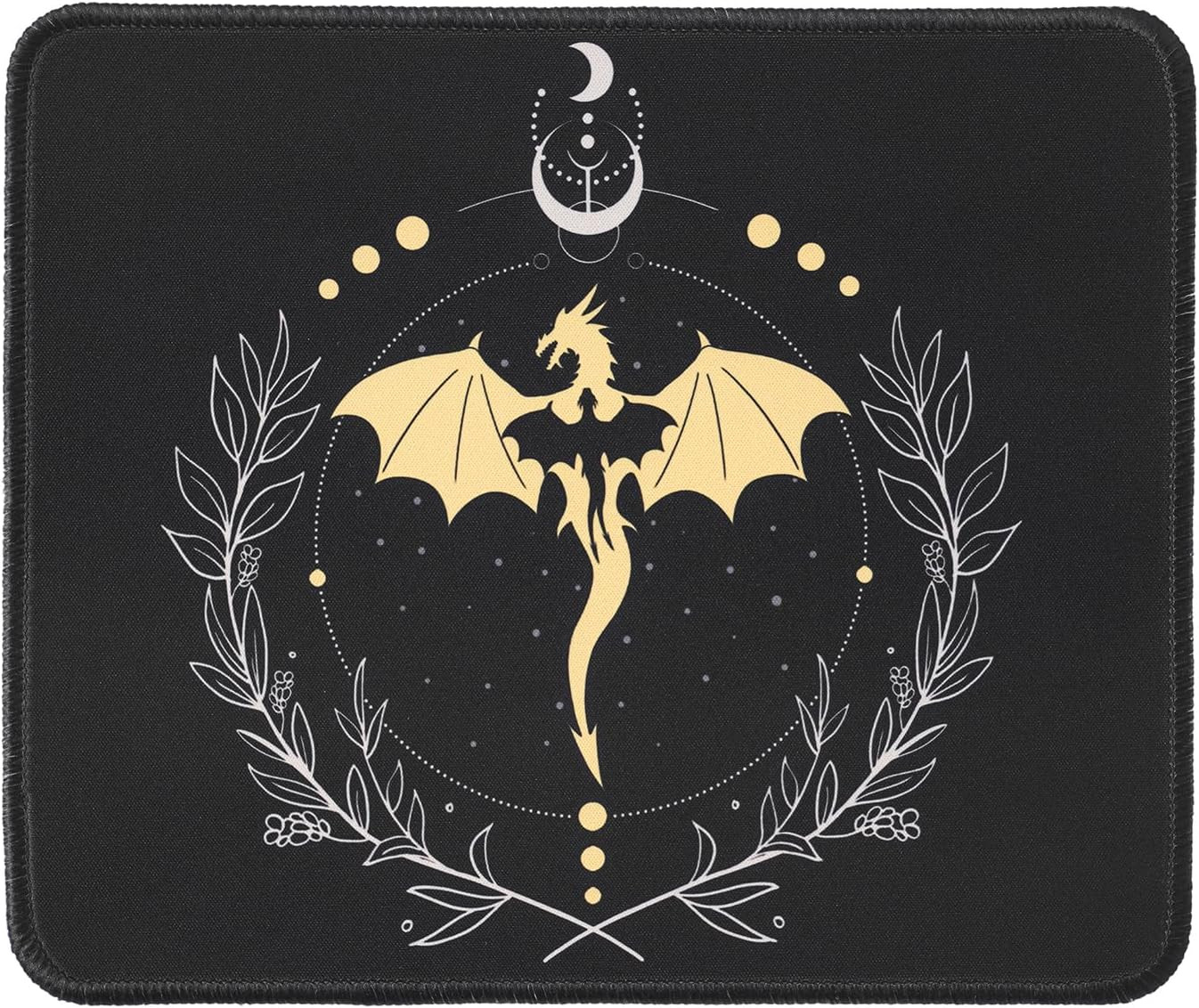 Dragon Mouse Pad, Cute and Cool Square Mousepad,9.5 X 7.9 Inch Waterproof