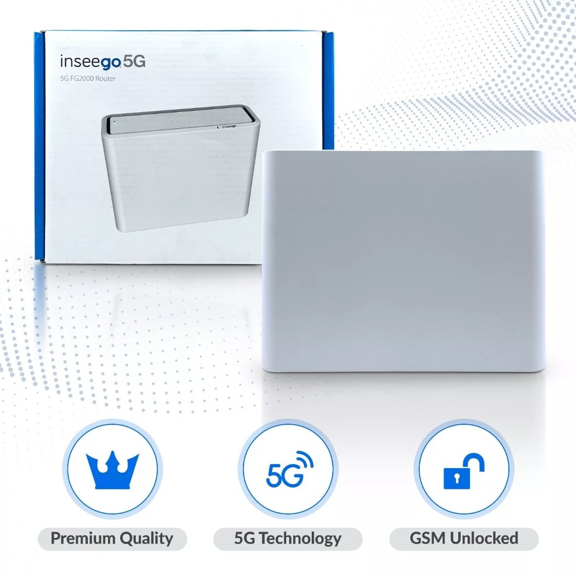  Inseego Wavemaker 5G Wireless Indoor Router FG2000 series -(GSM Unlocked)