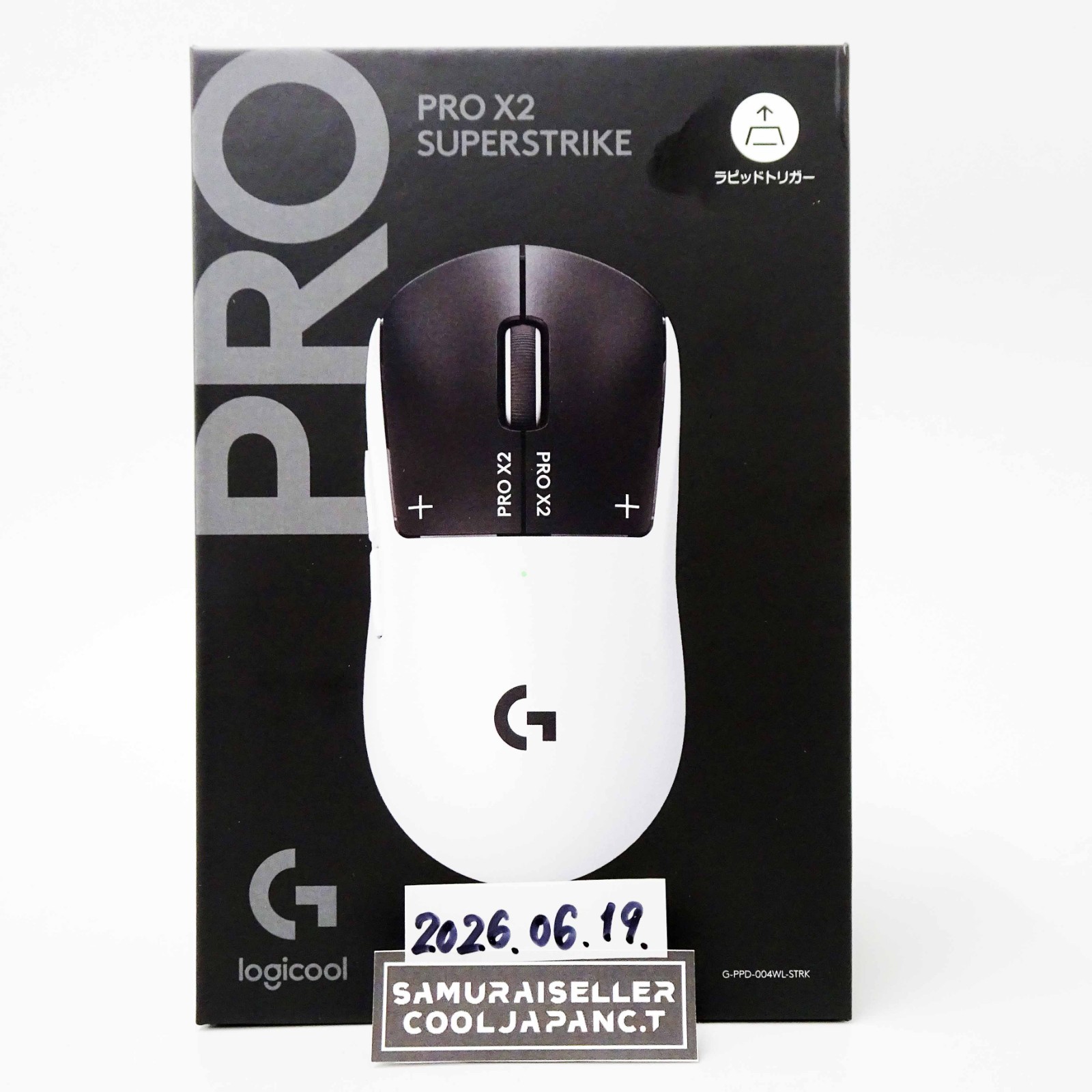 Logitech G PRO X2 SUPERSTRIKE Wireless Gaming Mouse G-PPD-004WL-STRK White NEW