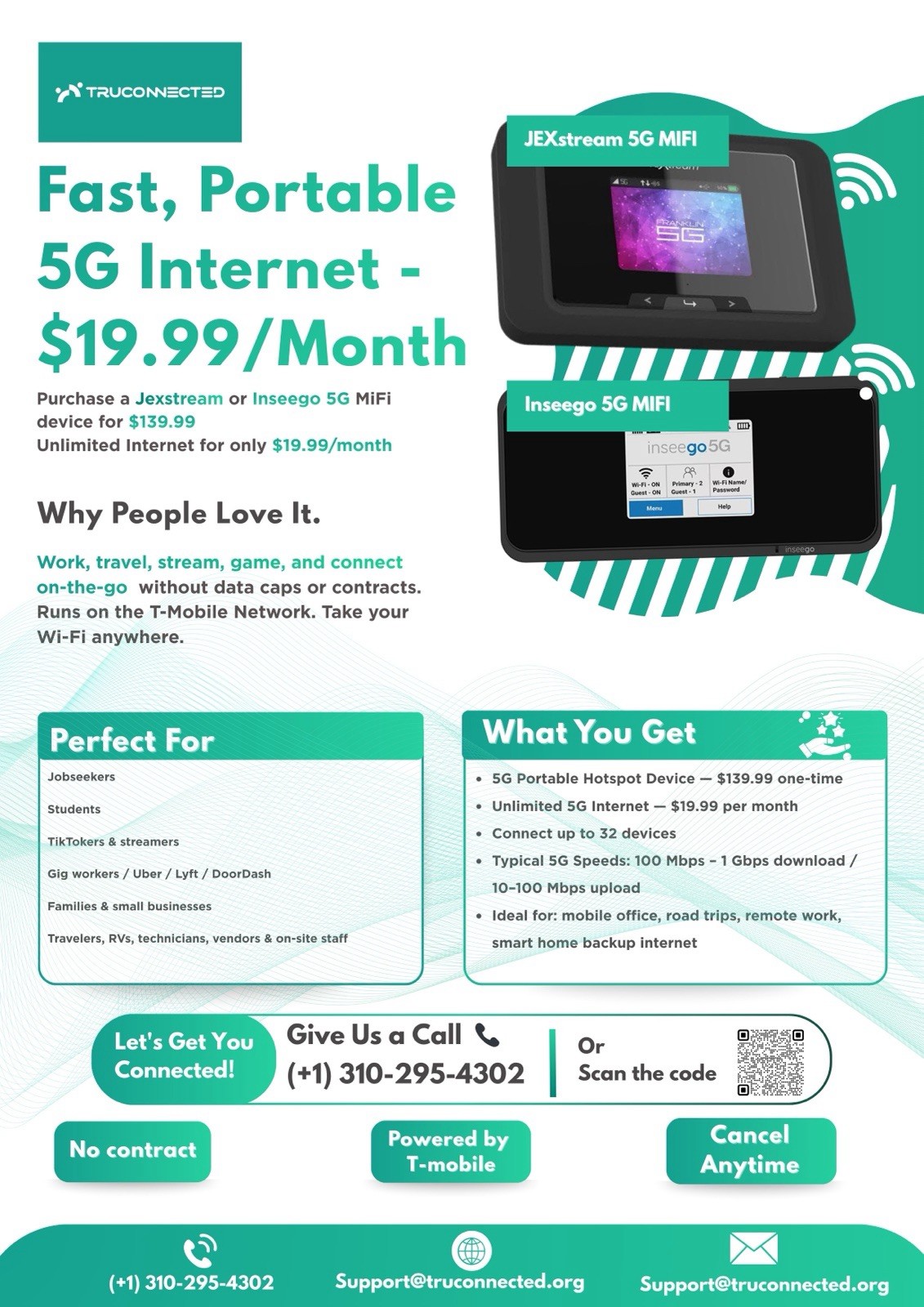 Franklin JEXtream RG2100 T-Mobile 5G Wi-Fi 6 Mobile Hotspot Router (T-Mobile)