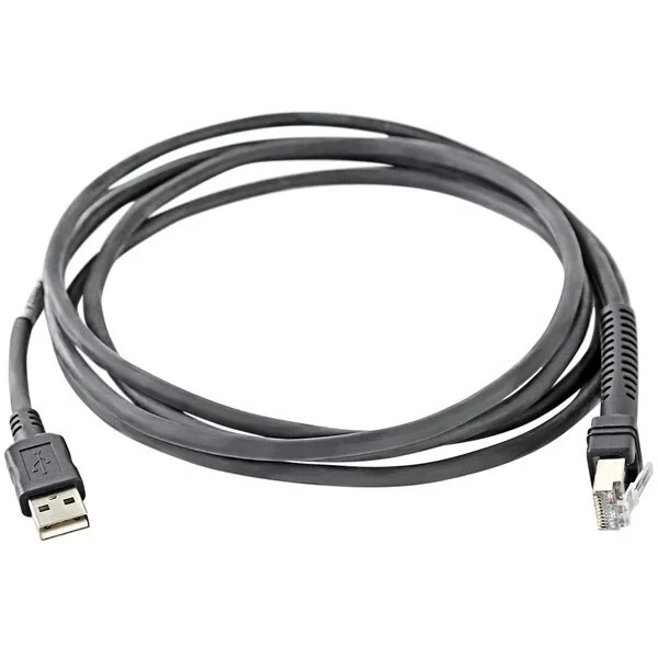 Zebra CBA-U01-S07ZAR 7ft USB Barcode Scanner Cable Symbol Motorola NEW