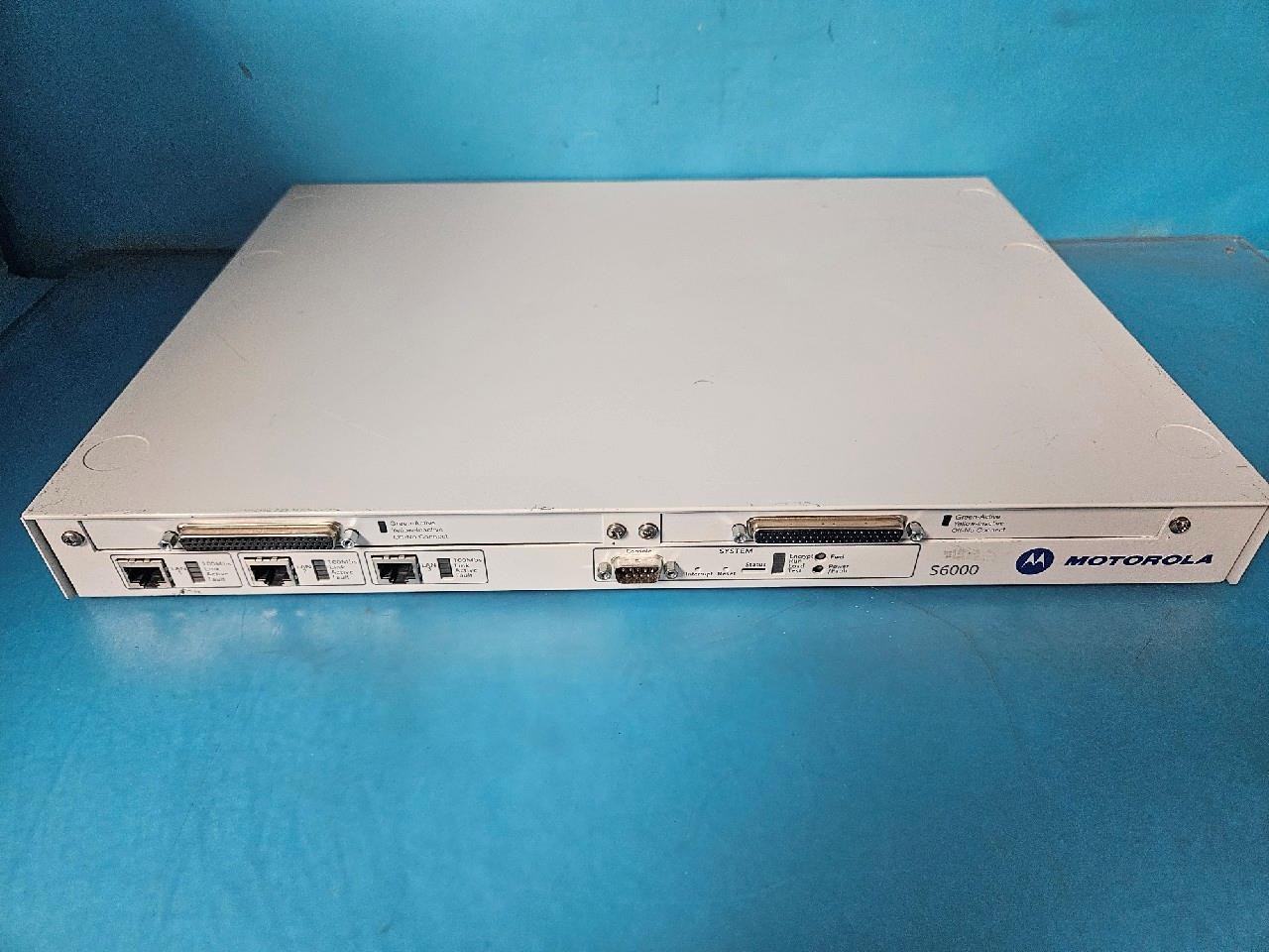 MOTOROLA S6000 ST6000A MULTI PROTOCOL WAN ROUTER CLN1727C WORKS GREAT
