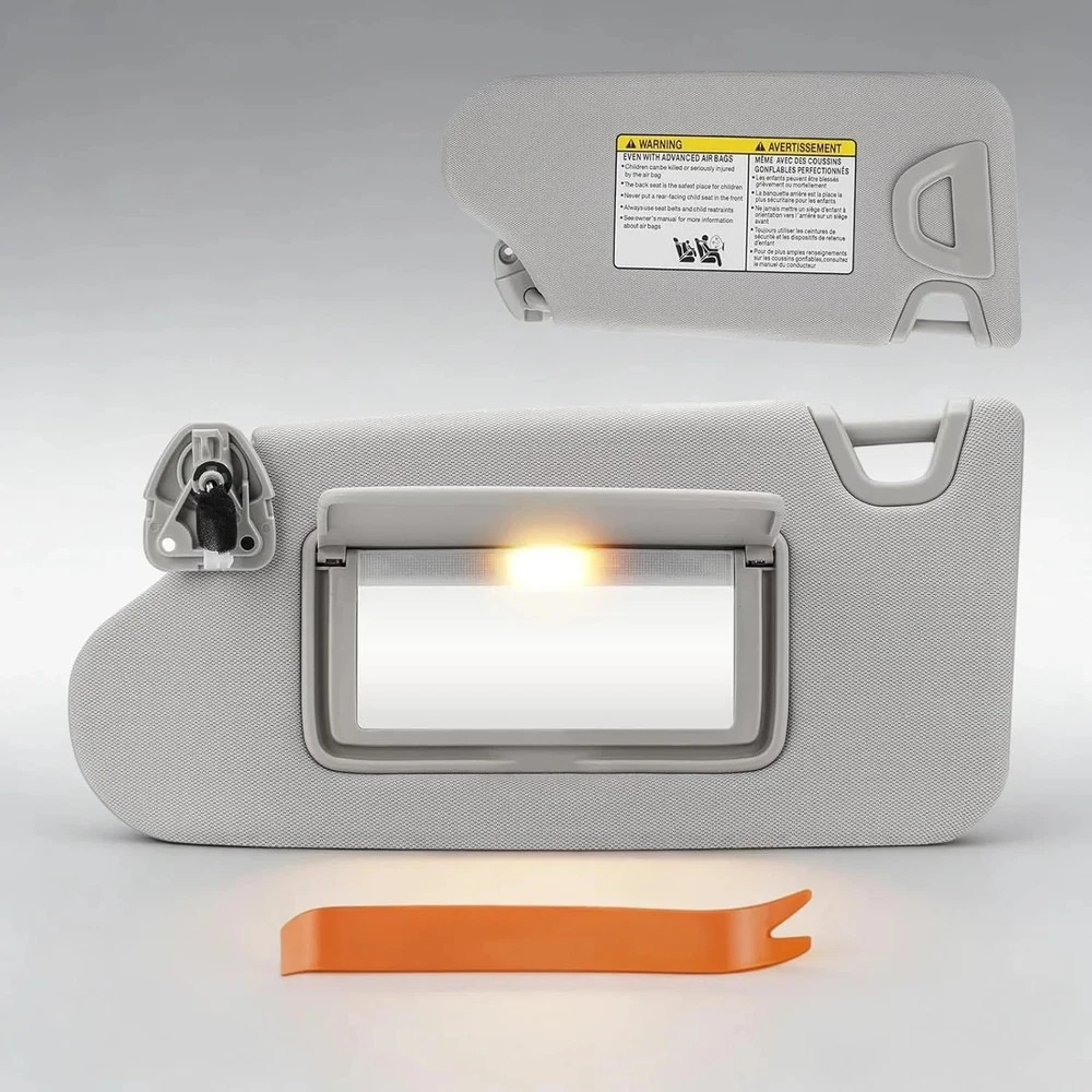 Sun Visor with Vanity Light Compatible with 2013 2014 2015 2016 2017 2018 Nissan