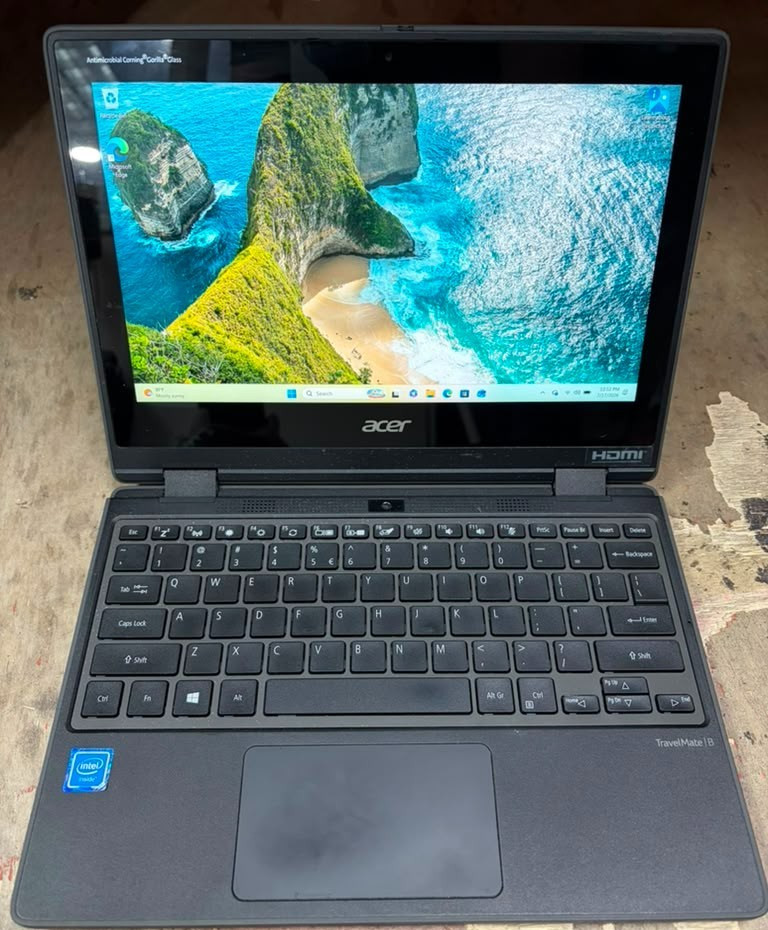 Acer TravelMate Spin B3 N20H1 4GB 128GB SSD  11.6” 2in1 Touch Laptop Windows 11