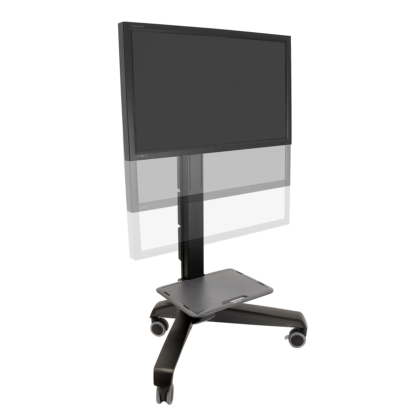 Ergotron – Neo-Flex Mobile MediaCenter VHD, Rolling Computer Cart Heavy Monitors
