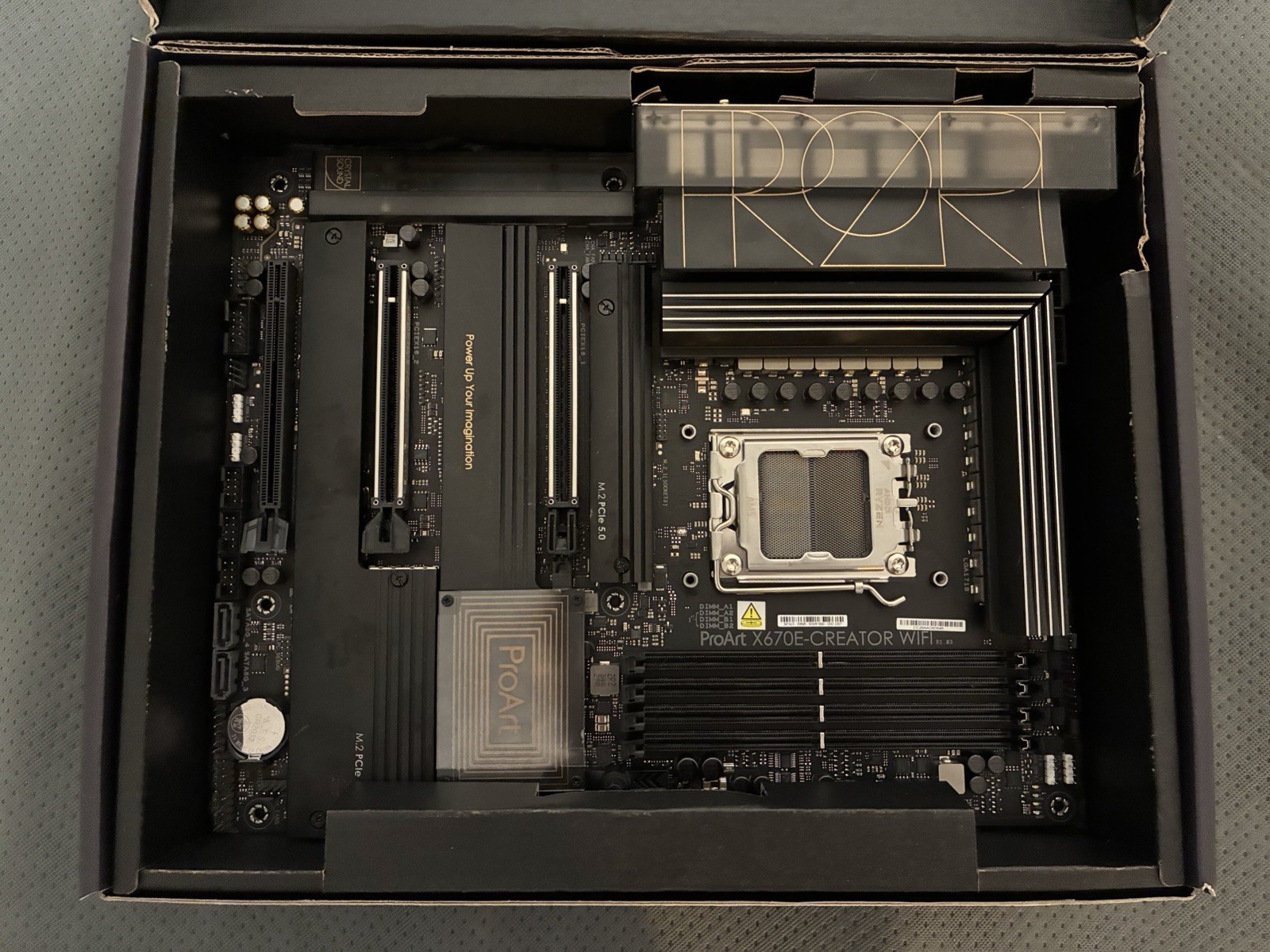 ASUS ProArt X670E-CREATOR WIFI AM5 ATX DDR5 WiFi Tested