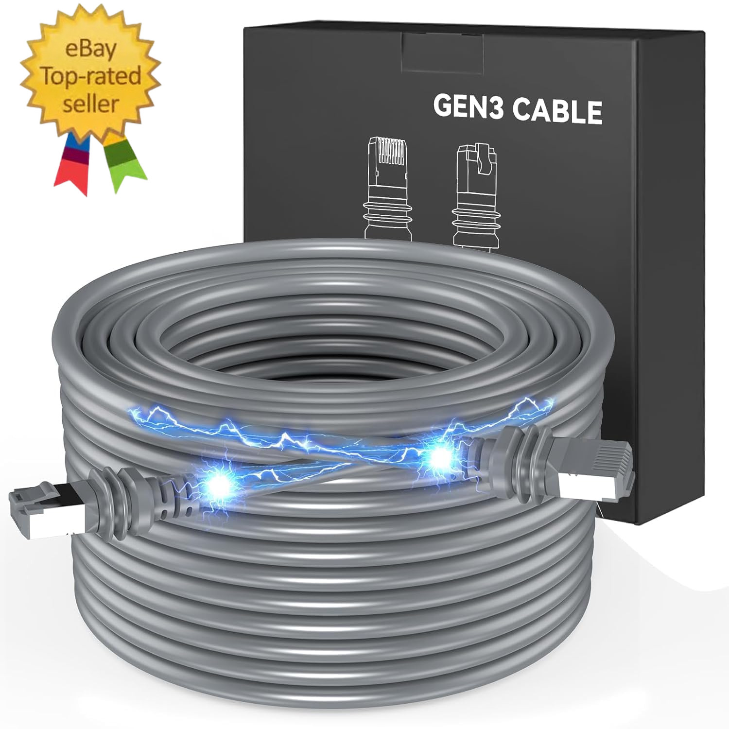 Starlink Cable, 101FT Starlink Gen3 Cable for Starlink Standard 4/4X/V3V4V5