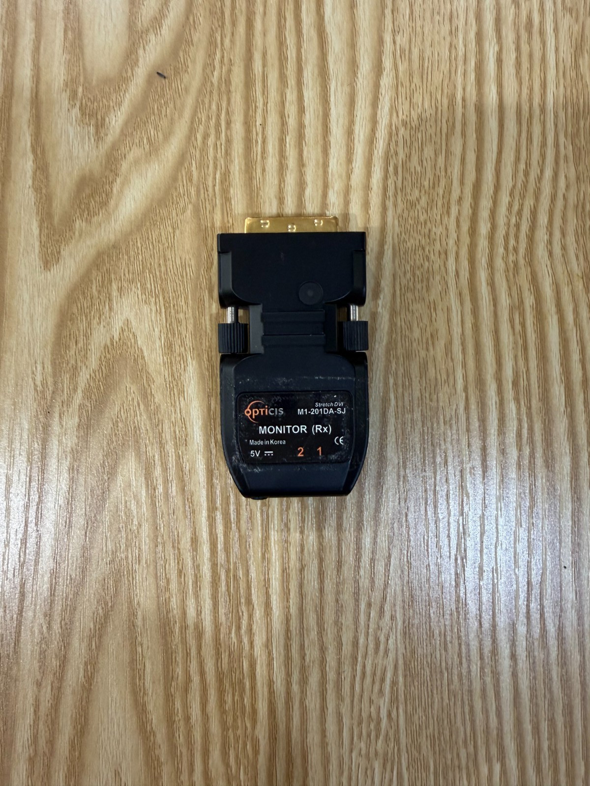 OPTICIS M1-201DA-SJ DVI RECEIVER MONITOR RX MODULE 5V USED IN GOOD CONDITION
