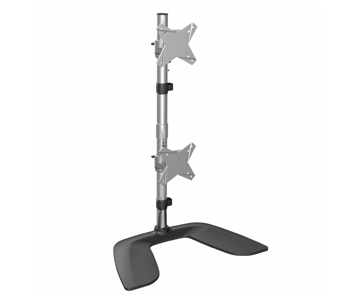 StarTech Vertical Dual Monitor Stand for up to two 27" or 34" Ultrawide (22lb)