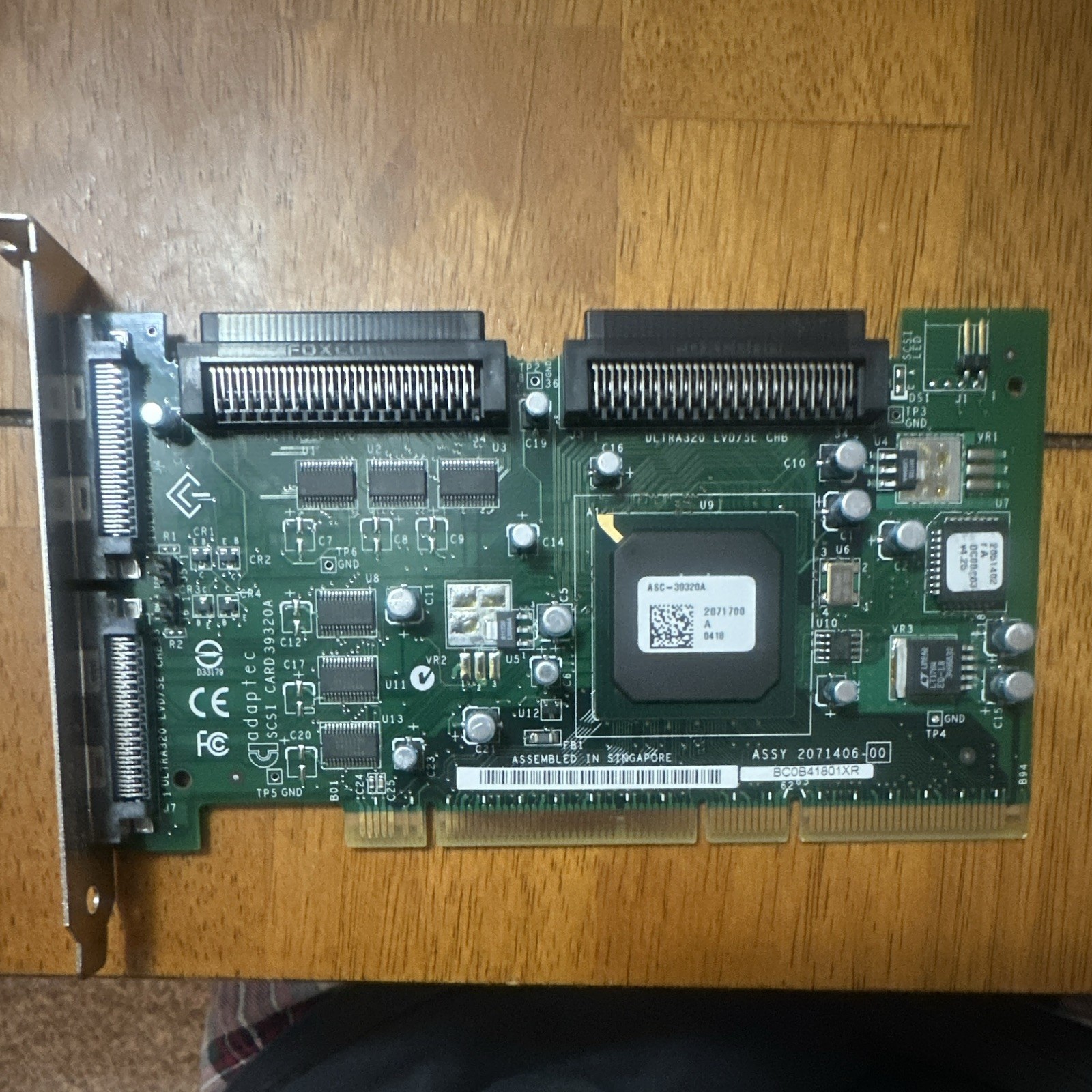 Adaptec ASC-39320A Ultra320 SCSI PCI-X 133MHz Dual Channel Cards