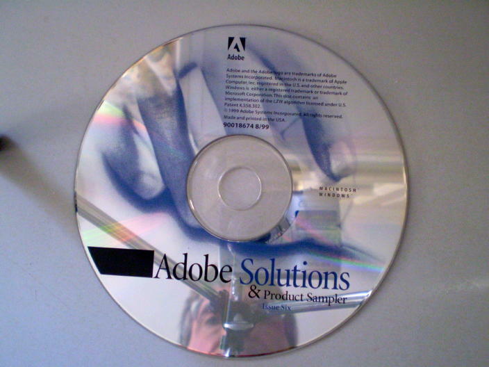 Adobe Vintage Promotional 1990’s CD's - 3 CD Set