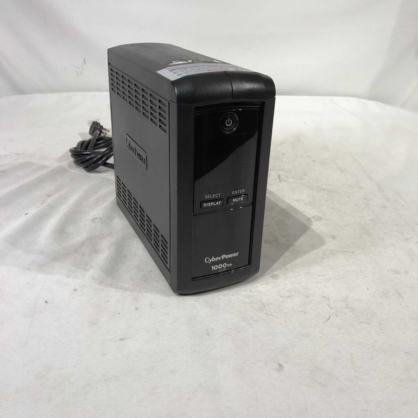 CyberPower 1000 AVR Intelligent LCD UPS CP1000AVRLCD 9 Outlets 600W NO BATT