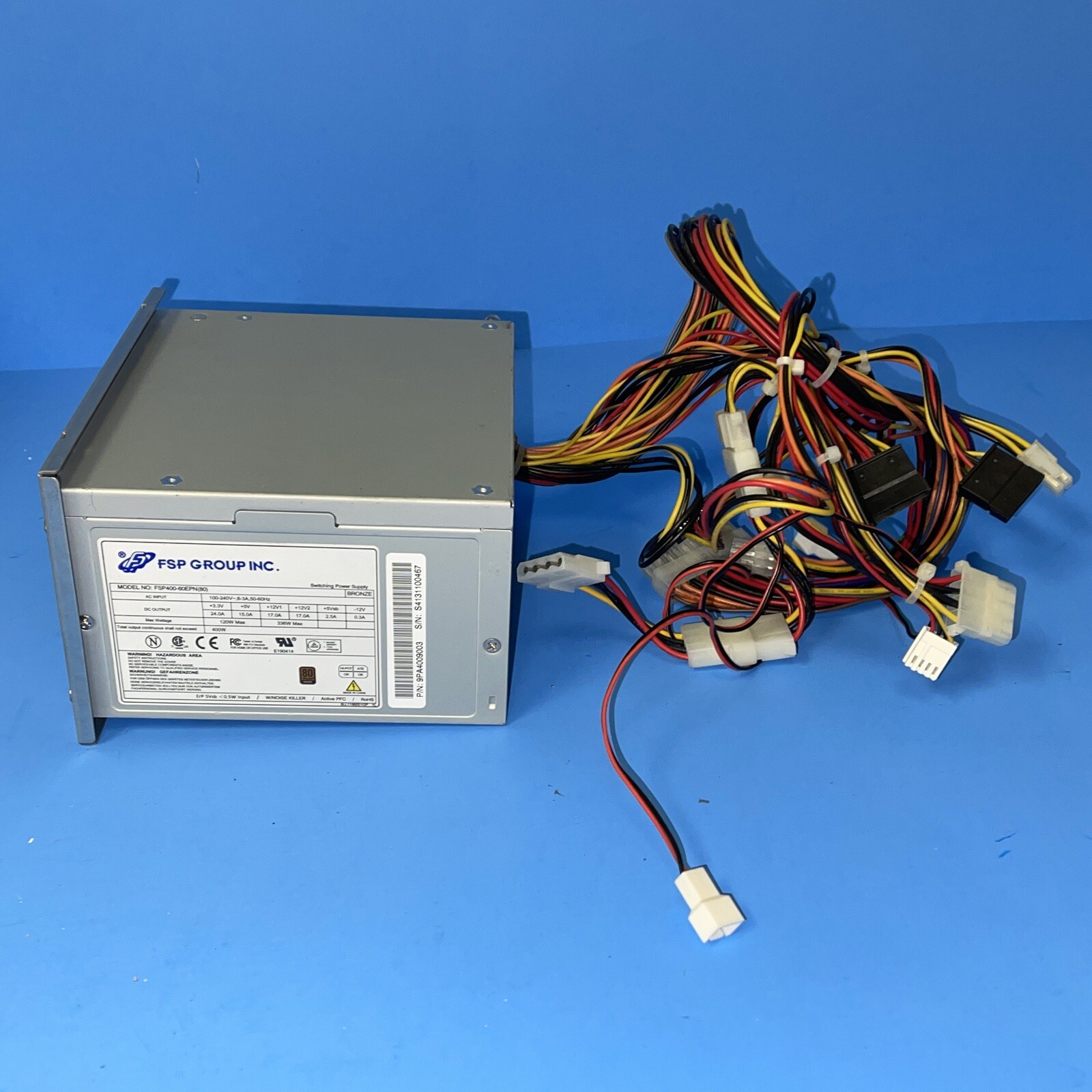 FSP GROUP  FSP400-60EPN(80) SWITCHING POWER SUPPLY BRONZE 