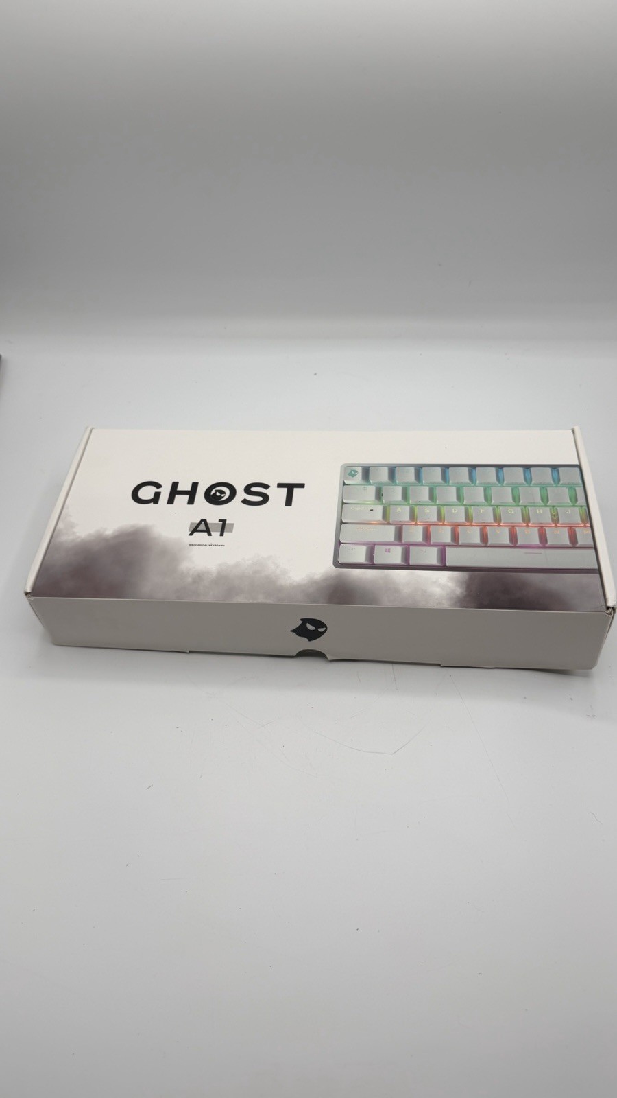 Ghost A1 60% Mechanical Gaming Keyboard RGB White Wired Compact Keyboard